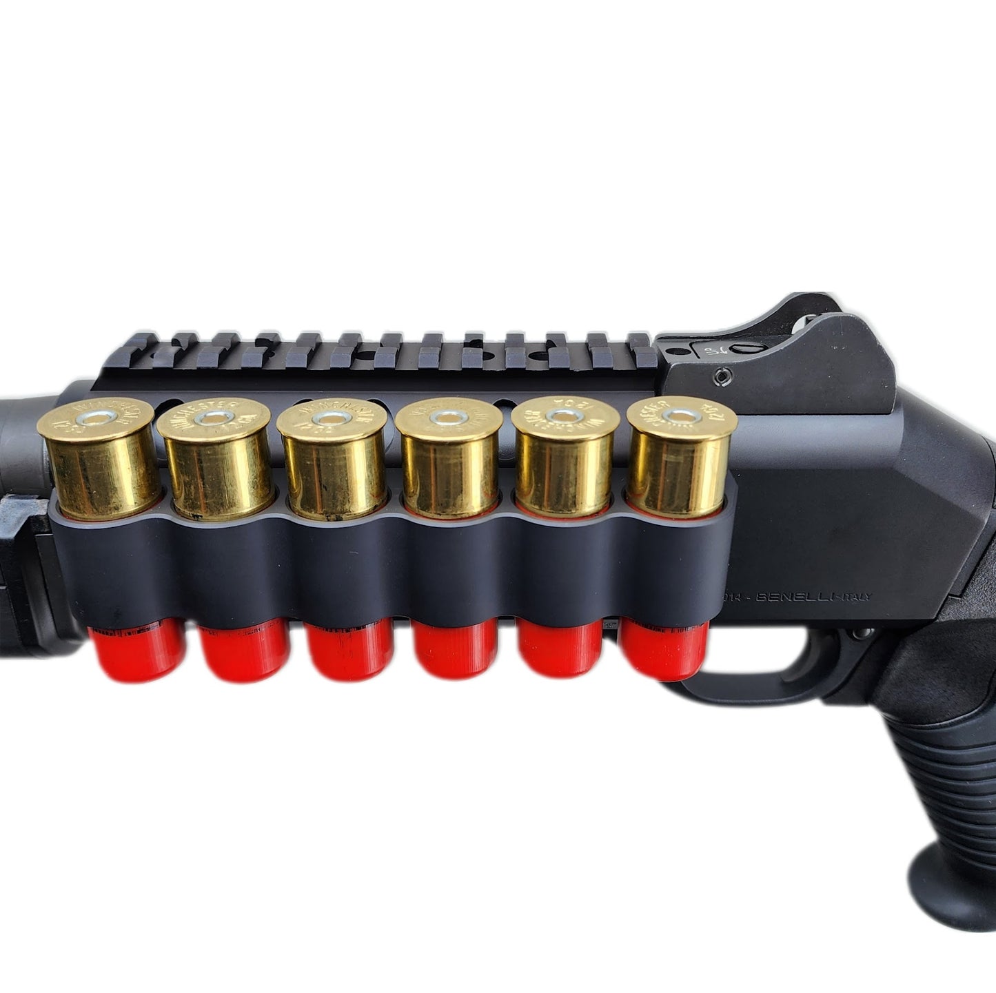 Benelli M4 Shell Holder 6rd loaded