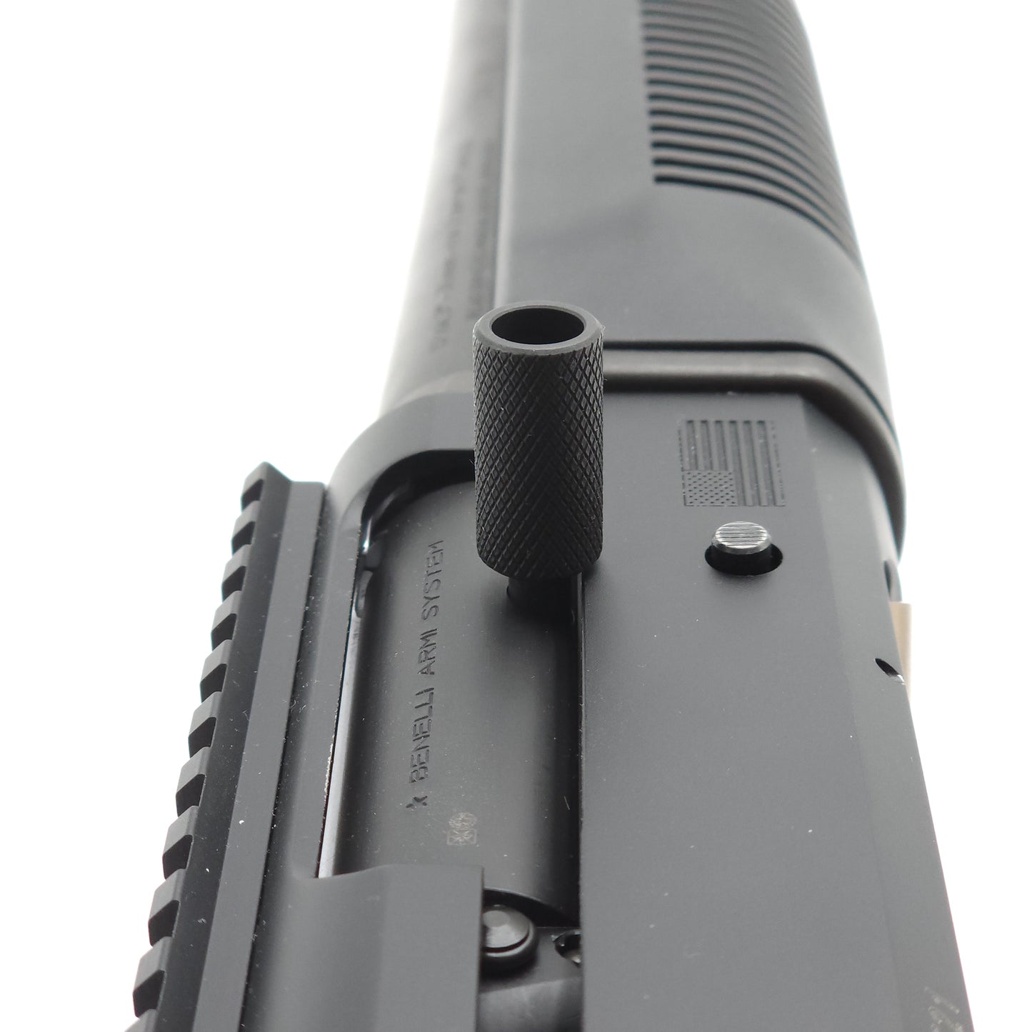 Benelli M4 Charging Handle black in shotgun