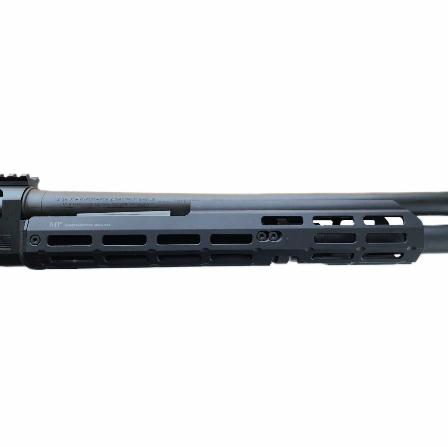 Benelli M4 Handguard on shotgun