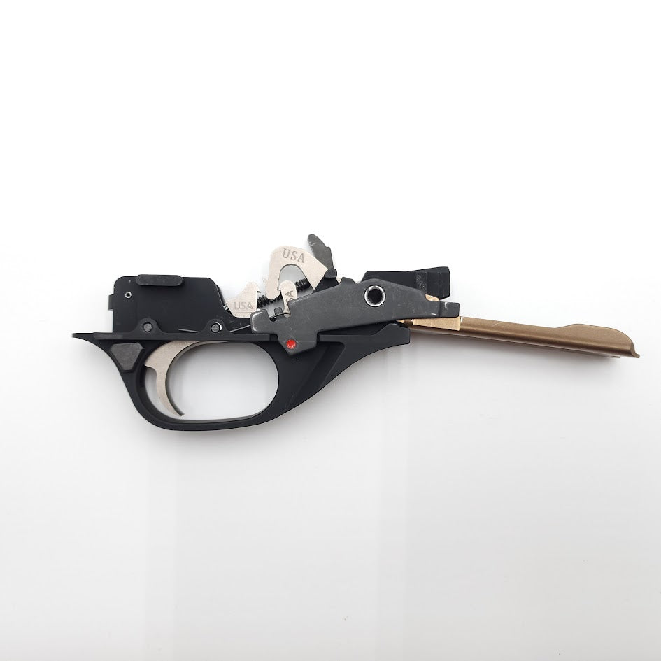 Benelli M4 Trigger Group installed