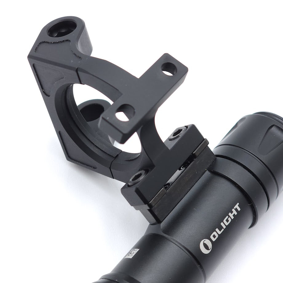 Olight on Benelli M4 Light Mount